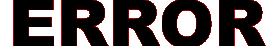 Error